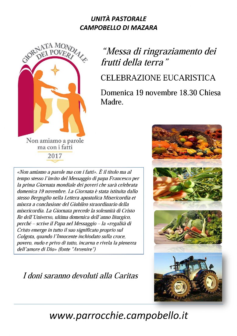 giornata mondiale dei poveri